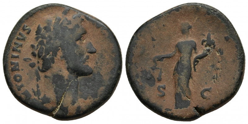 Antoninus Pius, 138-161. Sestertius 21gr. 31.1mm.