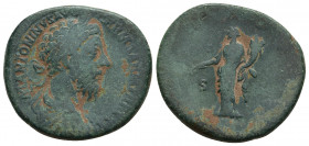 Marcus Aurelius, 161-180. Sestertius Rome 18.64gr. 32mm.