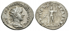 Gordian III AR Antoninianus. Rome, AD 241-243 3.34gr. 23.1mm.