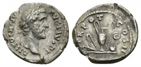 Antoninus Pius (AD 138-161). AR denarius Rome, AD 139. 3.03gr. 17.9mm.
ANTONINVS-AVG PIVS P P, bare head of Antoninus Pius right / TR POT COS II, sec...