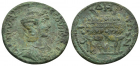 PAMPHYLIA. Side. Tranquillina (Augusta, 241-244). Ae 15.43gr. 31.5mm.