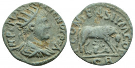 Gallienus Æ29 of Antioch, Pisidia. AD 253-268. 4.68gr. 21.2mm.