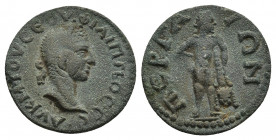 PAMPHYLIA, Perge. Philip II. As Caesar, AD 244-247. Æ 2.97gr. 19mm.