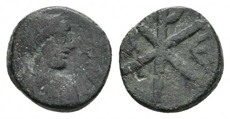 Justinian I (527-565). Æ 5 Nummi 2.16gr. 13.2mm.