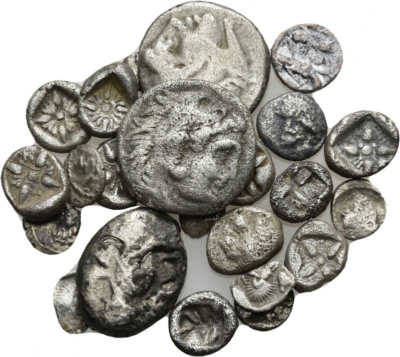 Greek silver 22 pieces SOLD AS SEEN, NO RETURN!