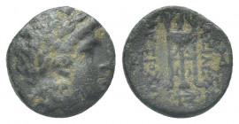 Greek Seleukid Kingdom, Lydia. Sardes. Antiochos II Theos. 261-246 B.C. 4.1g 15.9mm