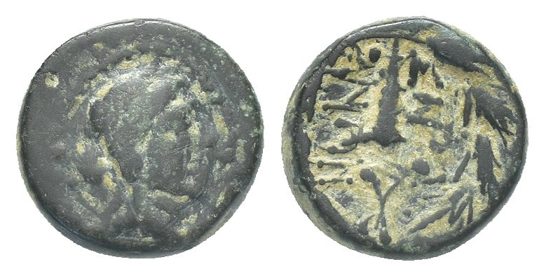 Greek 
LYDIA. Sardes. Ae (2nd-1st centuries BC). 3.5g 13mm