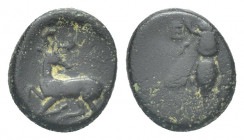 Greek Ionia. Ephesos 390-300 BC. Bronze Æ 2.2g 12.5mm