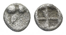Uncertain Tetartemorion (Circa 480-450 BC) 0.4g 6.6mm