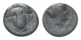 Caria. Iasos circa 400-300 BC. 1g 8.8mm