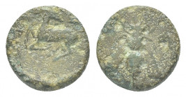 Ionia. Ephesos 390-300 BC. Bronze Æ 2.1g 13.2mm