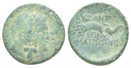 Greek Coins THRACE. Byzantion. Ae (Late 3rd-2nd centuries BC). Matrikontos, magistrate. 
Veiled and wreathed head of Demeter right. Rev: BYZANTI / EΠI...