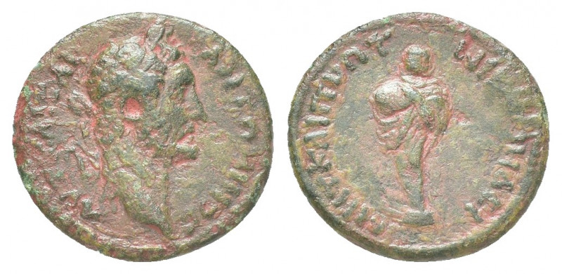 Roman Provincial
Antoninus Pius AE17, Nikomedia
Antoninus Pius (138-161 AD). A...