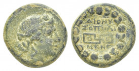 Roman Provincial 
Phrygia
Dionysopolis, Phrygia, 1st cent BC
Menekles magistrate. RARE 7.5g 18.1mm