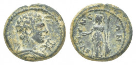 Roman Provincial 
PHRYGIA. Eumenea. Pseudo-autonomous (2nd-3rd centuries). Ae.
Obv: Bareheaded and draped bust of Hermes right; caduceus to right.
Rev...