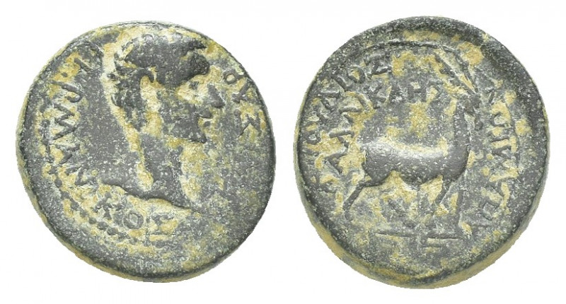 Roman Provincial 
Phrygia, Apameia. Germanicus. 15 B.C.-A.D. 19 AE Gaios Ioulios...