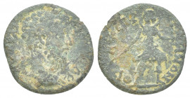 Roman Provincial 
LYDIA. Thyatira. Commodus (177-192). Ae.
Obv: AYT KAI Λ KOMMOΔOC.
Laureate head right.
Rev: Selene (Hekate) advancing right 7g 23mm...