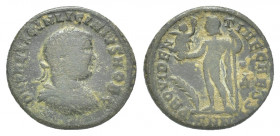 Roman Imperial 
Licinius I Æ Follis. AD 317-320. 3.2g 18.9mm