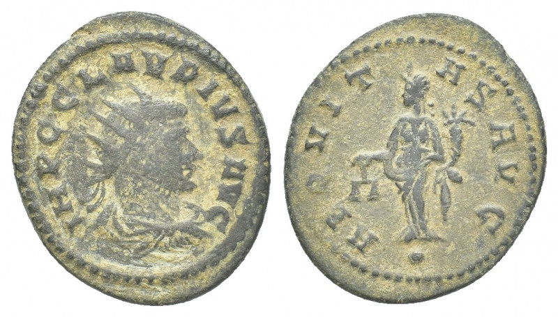 Roman Imperial 
Claudius II Gothicus, 268-270. Antoninianus Rome, 268. IMP CLAVD...