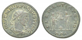 Roman Imperial 
Probus AD 276-282. 
Follis Æ. 3.7g 20.7mm