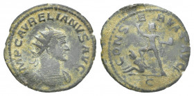 Roman Imperial 
 Aurelian. A.D. 270-275. AE antoninianus 3.3g 22.7mm