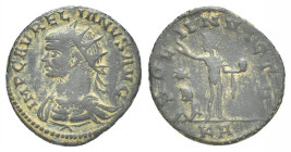 Roman Imperial
Aurelian, 270-275. Antoninianus Tripolis, 274. IMP C AVRELIANVS AVG Radiate and cuirassed bust of Aurelian to left. Rev. SOLI INVICTO· ...
