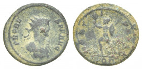 Roman Imperial 
Probus AD 276-282. Rome
Follis Æ. 3.8g 21.7mm