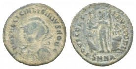 Roman Imperial
Licinius I Æ Follis. AD 317-320 2.1g 20.3mm