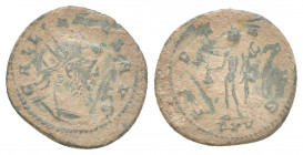 Roman Imperial
 Gallienus. A.D. 253-268. Silvered AE antoninianus 3.3g 20.9mm