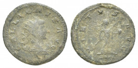 Roman Imperial
Gallienus. A.D. 253-268. Silvered AE antoninianus 4g 22.2mm