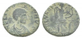 Roman Imperial
 AELIA FLACCILLA (Augusta, 379-388). Follis 2.8g 15.4mm