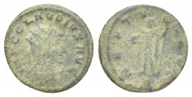 Roman Imperial 
Claudius II Gothicus. AD 268-270. Antoninianus 3.6g 20.2mm