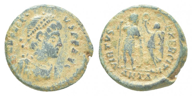 Roman Imperial
CONSTANTINE II, as Caesar. 317-337 AD. Æ Follis 3.6g 16.9mm