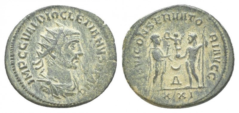 Roman Imperial
 Diocletian. AD 284-305. Antoninianus Antioch mint, 4th officina....