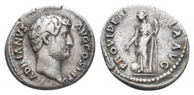 Roman Imperial 
Hadrianus AR Denarius, Providentia reverse
Hadrianus (117-138 AD). AR Denarius Roma (Rome), 134-138 AD 3.3g 18mm