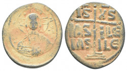 Byzantine 
 AE Follis - Anonymous 13.1g 30mm