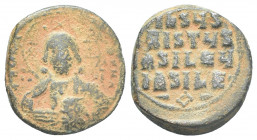 Byzantine 
AE Follis - Anonymous 10.9g 25.5mm
