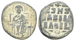 Byzantine 
 AE Follis - Anonymous 8.9g 26mm