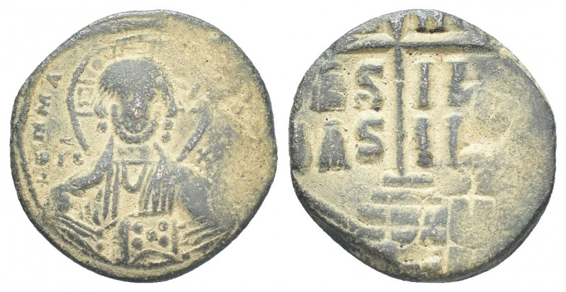 Byzantine
Romanus III, Argyrus (1028-1034), AE Class B Anonymous Follis. Constan...