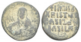Byzantine
 AE Follis - Anonymous (AD 970-1092 AD) 10.1g 28.1mm