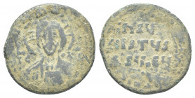 Byzantine
Anonymous follis, time of Basil II and Constantine VIII (970 – 1092). AE Follis 8.2g 26.6mm
