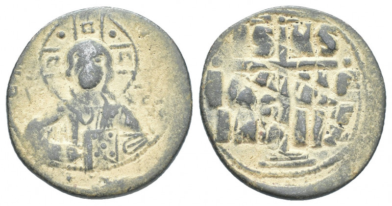 Byzantine
Anonymous Folles. temp. Romanus III, circa 1028-1034. Æ Follis 11.4g 3...