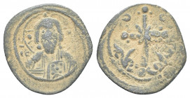 Byzantine
Anonymous I, attributed to Nicephorus III. Follis; Anonymous I, attributed to Nicephorus III; 1078-1081 AD. Follis 5.7g 25.3mm
