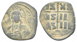 Byzantine
Anonymous Folles. temp. Romanus III, circa 1028-1034. Æ Follis 7.1g 24mm
