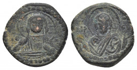 Byzantine
Anonymous (Class G, attributed to Romanus IV). Æ follis 8.2g 22.7mm