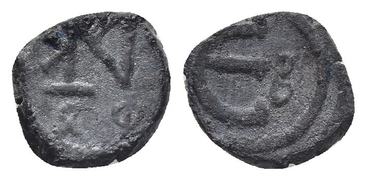 Byzantine
Pentanummium. JUSTIN II (565-578 d.C.) 2.3g 12.7mm