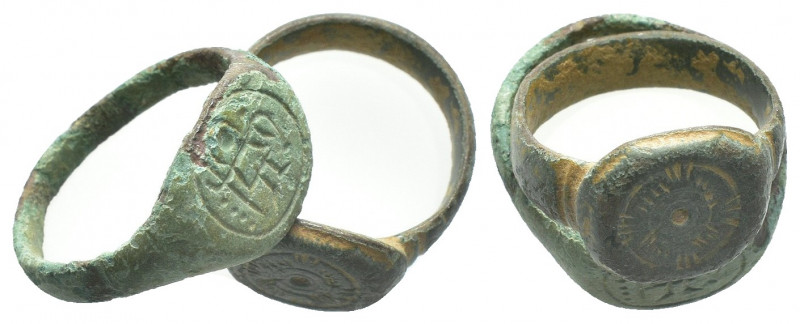 Roman and Byzantine
Byzantine Bronze Rings.5st-7rd century A.D SOLD AS SEEN, NO ...