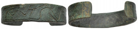 Roman and Byzantine
Bronze Bracelet. Roman, 2nd-5th Century A.D 32.1 g SOLD AS SEEN, NO RETURN!