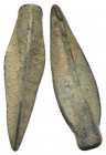 Ancient bronze arrowhead roman or greek. (2 pieces)SOLD AS SEEN, NO RETURN!