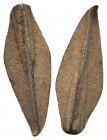 Ancient bronze arrowhead roman or greek. (2 pieces)SOLD AS SEEN, NO RETURN!